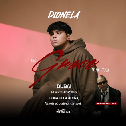 Dionela – The Grace World Tour at Coca-Cola Arena in Dubai – Filipino Events JUZN.com Special Offers, Deals & Discounts
