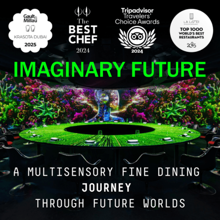 IMAGINARY FUTURE Show in KRASOTA Restaurant – Dining Experiences JUZN.com Special Offers, Deals & Discounts