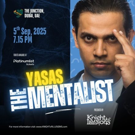 Yasas The Mentalist at The Junction in Dubai – Shows and Theatrical Plays JUZN.com Special Offers, Deals & Discounts